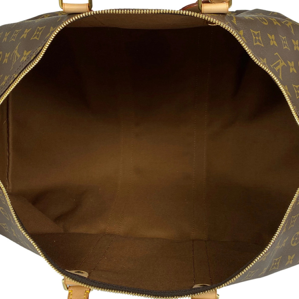 Louis Vuitton Keepall Handbag Travel Business Boston Bag Monogram Brown - Picture 7 of 7